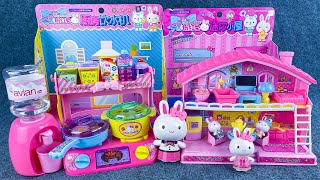 9 Minutes Satisfying with Unboxing Cute Pink Rabbit Kitchen Playset Collection ASMR  Review Toys [upl. by Ajaj876]