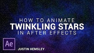 Sparkling Stars Animation in After Effects [upl. by Philipps]