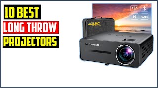 ✅Top 10 Best Long Throw Projectors in 2024  Best Long Throw Projector 10 Picks For Any Budget [upl. by Htedirem]