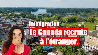 BONNE NOUVELLE Cette ville canadienne vous recrute à létranger [upl. by Howland502]