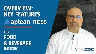 OVERVIEW Aptean Ross Key Features [upl. by Notrom]