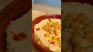 Hummus in 60 seconds recipe healthyvegan hummus veganrecipies [upl. by Nadabb230]