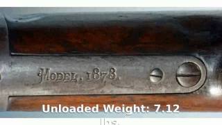 Winchester 1873 Sporter Case Hardened 4440 Winchester Rifle  Specs [upl. by Dranel]