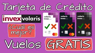 Tarjeta de Crédito Volaris 💳 Cual es mejor 🤑 Beneficios Invex Volaris 0 1 y 20 ✈️ Vuelos gratis [upl. by Carlton]