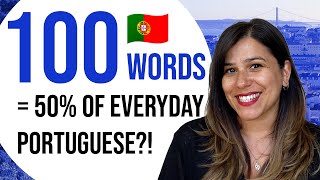 100 Most Common Words in Portuguese  European Portuguese for Beginners [upl. by Thorman]