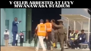 Y Celeb Arrested During Zambia Vs Sierra Leone Match At Levy Mwanawasa Stadium [upl. by Eniloj]