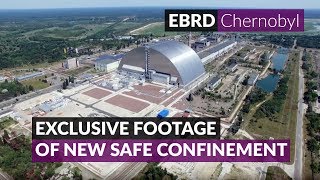 EXCLUSIVE Latest drone footage of Chernobyl NSC [upl. by Myrwyn]