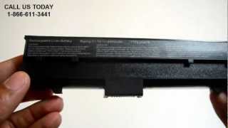 Dell Inspiron 640m 630m E1405 XPS M140 4400 mAh Laptop Battery Replacement [upl. by Harpp852]