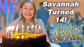 Savannahs 14TH Birthday Special Including Opening Gifts [upl. by Falcone]