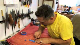 Schroeder Guitars How to notch saddles [upl. by Burrows]