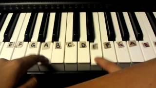 How to play otherside by macklemore on piano [upl. by Aihtennek896]