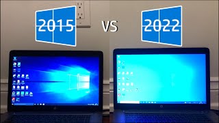 Windows 10 2015 vs 2022  Speed Test [upl. by Iphlgenia]