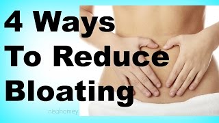 How To Reduce Bloating  4 Ways [upl. by Ybrad614]