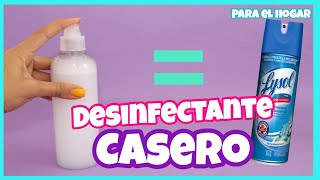 DESINFECTANTE CASERO CON SOLO 2 INGREDIENTES  LIMPIADOR FÁCIL Y RÁPIDO  DIY [upl. by Donica]