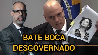 ALLAN DOS SANTOS COMENTA A REAÃ‡ÃƒO DE ALEXANDRE DE MORAES NO CASO MARIELE  TERÃ‡A LIVRE [upl. by Amand]