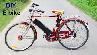 DIY High Speed Electric Bike with EBike Conversion Kit at Low Cost [upl. by Shanly]