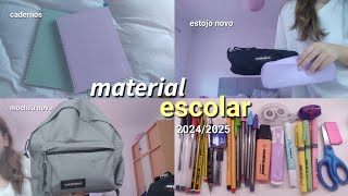 Material escolar 20242025 📚✨ [upl. by Sherman484]