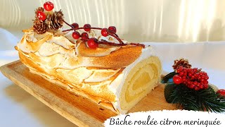 Recette buche roulée citron meringué [upl. by Gaul]