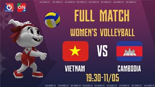 🔴Live Vietnam  Campuchia  Womens Volleyball SEA Games 32 [upl. by Aimik]