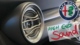 Alfa Romeo Stelvio HighEnd Car Audio Audison Thesis  Voce Audio System  Studio Incar [upl. by Boy]