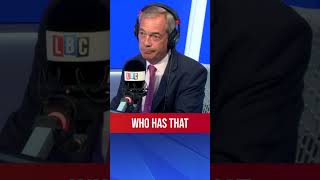 Investigating Nigel Farages claim about his security  LBC [upl. by Yordan147]