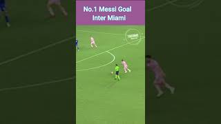 No1 Messi Goal Inter Miami [upl. by Yelac]