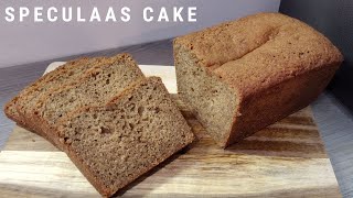 How To Make Speculaas Cake  Dutch Cake Recipe [upl. by Rotman]