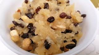 Semolina Dessert Recipe  Quick amp Easy Semolina Recipe [upl. by Ramedlav]