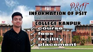 Full information of psit college kanpur  kanpur best college UP best engineering colleges [upl. by Kermit]