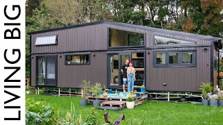 This GIGANTIC Tiny House Is Something Very Special [upl. by Rainger508]