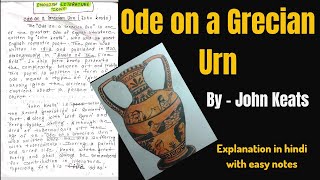 Ode on a Grecian Urn  Ode on a Grecian Urn by John Keats  Ode on a Grecian Urn Summary [upl. by Juakn]