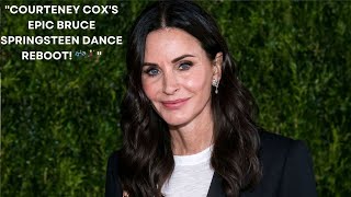 Courteney Cox Recreates Iconic Bruce Springsteen Dance on TikTok 🎶💃 [upl. by Bennett]