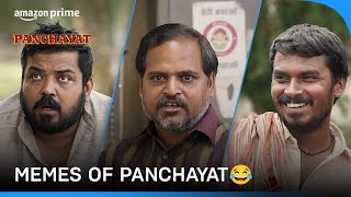 Memes Of Panchayat ft Jitendra Kumar  Panchayat Season 3  Prime Video India [upl. by Sudnak]