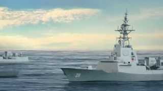 Hobart Class Destroyer Air Warfare Capability Royal Australian Navy [upl. by Senhauser]