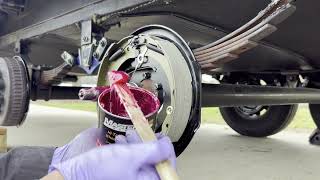 RV Towable Brake Assembly Inspection [upl. by Eyllib]