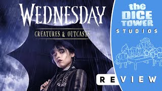 Wednesday Creatures amp Outcasts Review A Card Shedding Game For The Family The Addams Family [upl. by Annahsed]