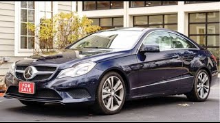 2015 MercedesBenz E400 4Matic Coupe [upl. by Ianahs]