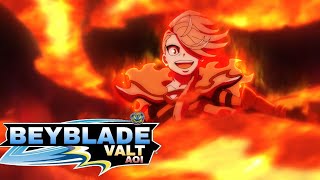 BEYBLADE BURST QUADDRIVE Phelix vs Rashad Español Latino [upl. by Axe]