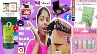 😍Smytten Haul🔥Smytten Haul ReviewSmytten Free Sample ReviewFree gift 🎁 youtube youtubevideo [upl. by Noivert]