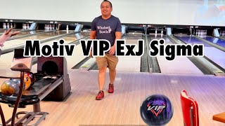 Two Handed Bowling  Motiv VIP ExJ Sigma Full Game [upl. by Rojas488]