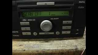 FORD CD6000 Visteon CDKW2000wmv [upl. by Sitof]