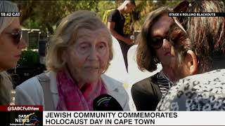 Jewish community in Cape Town commemorates the annual Holocaust Day [upl. by Danielle395]