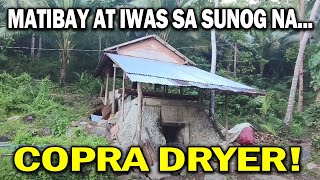 Matibay na COPRA DRYER iwas sa SUNOG at madaling makaluto ng COPRA [upl. by Cohette]