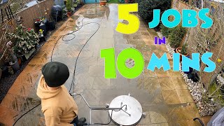 5 Exterior Cleaning Jobs in Under 10 Minutes  Pressure Washing [upl. by Ahmar820]