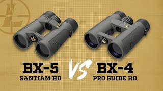 BX5 Santiam HD vs BX4 Pro Guide HD Binoculars [upl. by Aratahs]