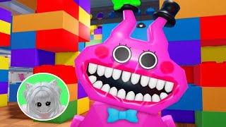 ROBLOX Gameplay Walkthrough  EASY MODE MISS HAPPIS TOYSHOP OBBY roblox obby [upl. by Kinsley]