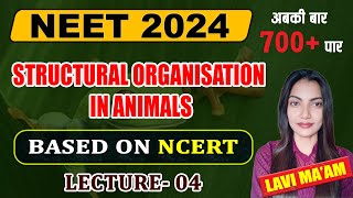 STRUCTURAL ORGANIZATION in ANIMALS  COMPLETE CHAPTER  NCERT Class 11th NEET  LECTURE 04 [upl. by Anirda]