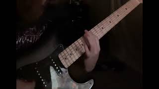 Holy Diver Main Riff  Killswitch Engage Cover [upl. by Kiona]