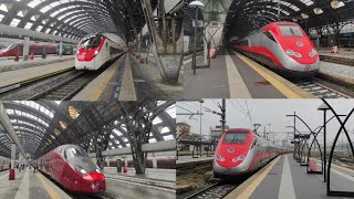 treni alla stazione di Milano Centrale [upl. by Llewej]