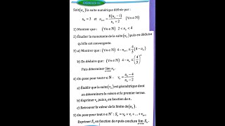 suites numériques 2 bac SM Ex 32 page 103 Almoufid [upl. by Aneehsat384]